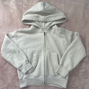 A&F Abercrombie & Fitch Kid (girl) Cream Hoodie Size 7/8